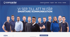 Desktop Screenshot of comcenter.se